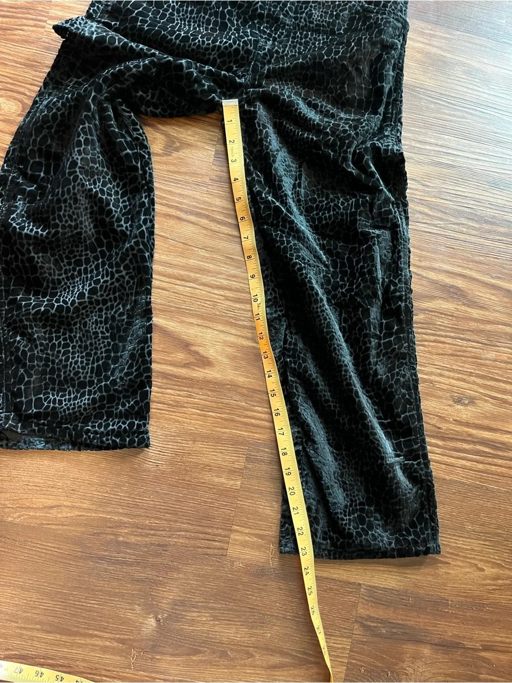Girls Rachel's Kids Black Animal Print Velour Overalls - Size 10